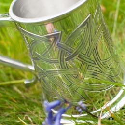 Skye Celtic Embossed Pewter Tankard