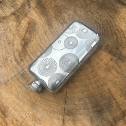 Millstones Pewter Pocket Flask 3oz