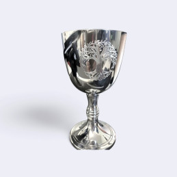 Red Wine Pewter Goblet