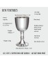 Red Wine Pewter Goblet