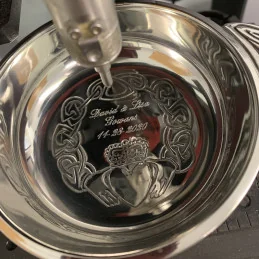 Claddagh Pewter Quaich