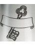 18 Key Stamp Kidney Hip Flask