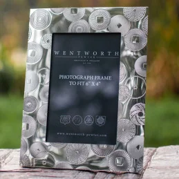 Millstones Pewter Picture Frame