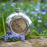 Celtic Gold Round Pewter Flask Celtic Gold Round Pewter Flask