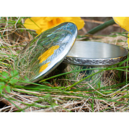 Celtic Pewter Trinket Box