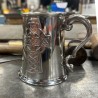 Embossed Celtic Cross Pewter Tankard