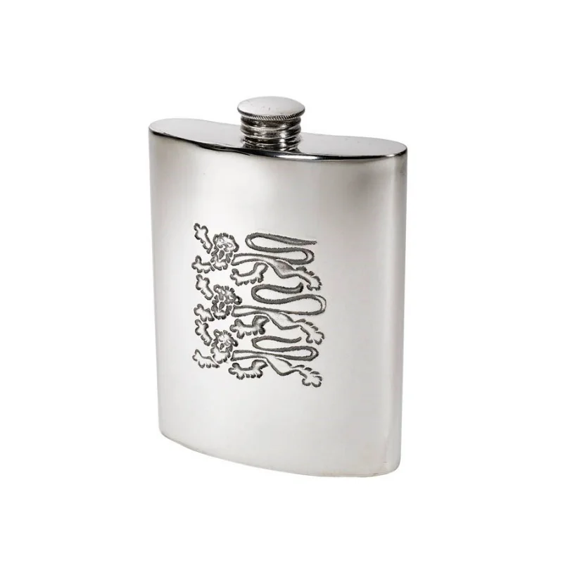3 Lions Kidney Hip Flask