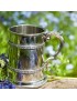 Half Pint Double Celtic Band Pewter Tankard