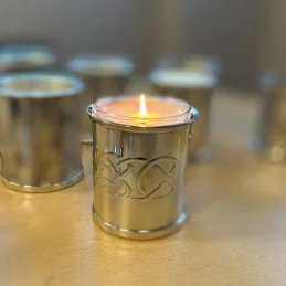 Celtic Embossed Candle Votive