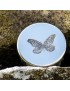 Single Butterfly Pewter Trinket Box