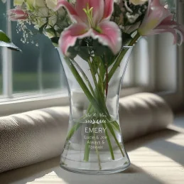 Personalised Glass Vase - 3