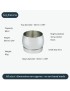 Plain Whisky Pewter Tot