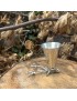 Stag Head Pewter Jigger