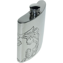 Acanthus Kidney Hip Flask