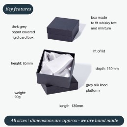Box for Whisky Tot and Minature