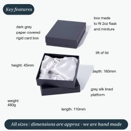 Box To Fit Flask & Miniature