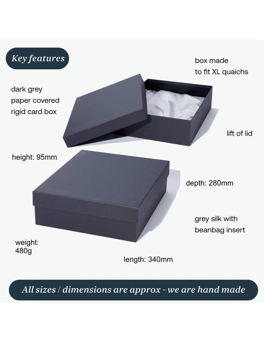 Extra Large Box – Quaich Presentation Case | Pewter World