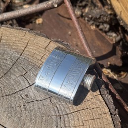 Kells Pewter Kidney Hip Flask 2oz