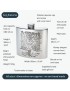 Tree of Life Pewter Kidney Hip Flask 4oz