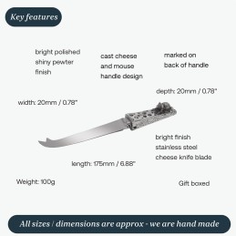 Mouse Cheese Knife
