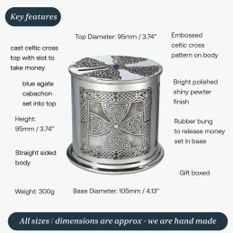 Celtic Cross Money Box