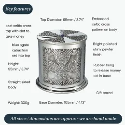 Celtic Cross Money Box