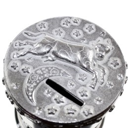 Cow Jumped Over The Moon Pewter Money Box