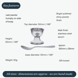 Humpty Dumpty Egg Cup and Spoon