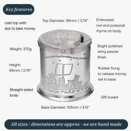 Owl and Pussy Cat Money Box