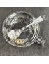 Teddy Bear Pewter Porringer