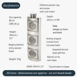 Kells Purse Flask 3oz