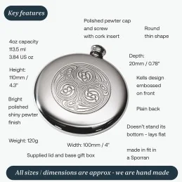 Kells Design Sporran Flask
