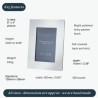 Plain Medium Pewter Photo Frame