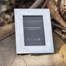 Plain Medium Pewter Photo Frame