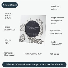 Acanthus Photo Frame