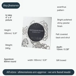 Acanthus Photo Frame