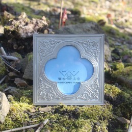 Medieval Pewter Photo Frame