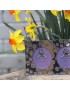 Charles Rennie Mackintosh Triple Pewter Photo Frame