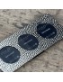 Hammered Triple Pewter Photo Frame