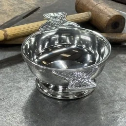 Celtic Band Pewter Quaich Large Plus 