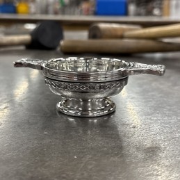 Celtic Band Pewter Quaich Small 