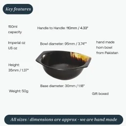 Horn Quaich Large