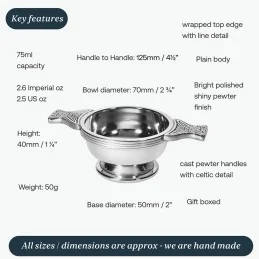 Quaich Plain Small
