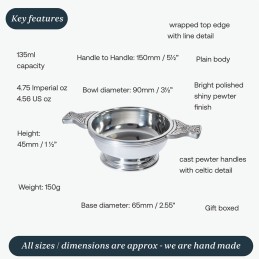 Quaich Plain Standard