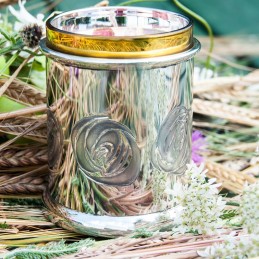 	Charles Rennie Mackintosh Rose Pewter Candle Votive	