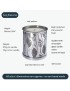Leaf Pewter Candle Votive