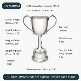 Bullet Trophy Extra Extra Large