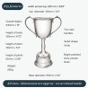 Bullet Extra Extra Large Pewter Trophy 