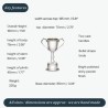 Replica Bullet Pewter Trophy