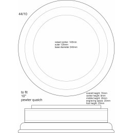Quaich Plinth XXL